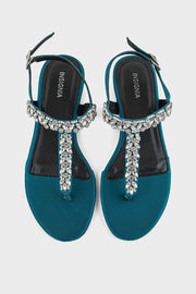Formal Sandal IF2078-Teal Green