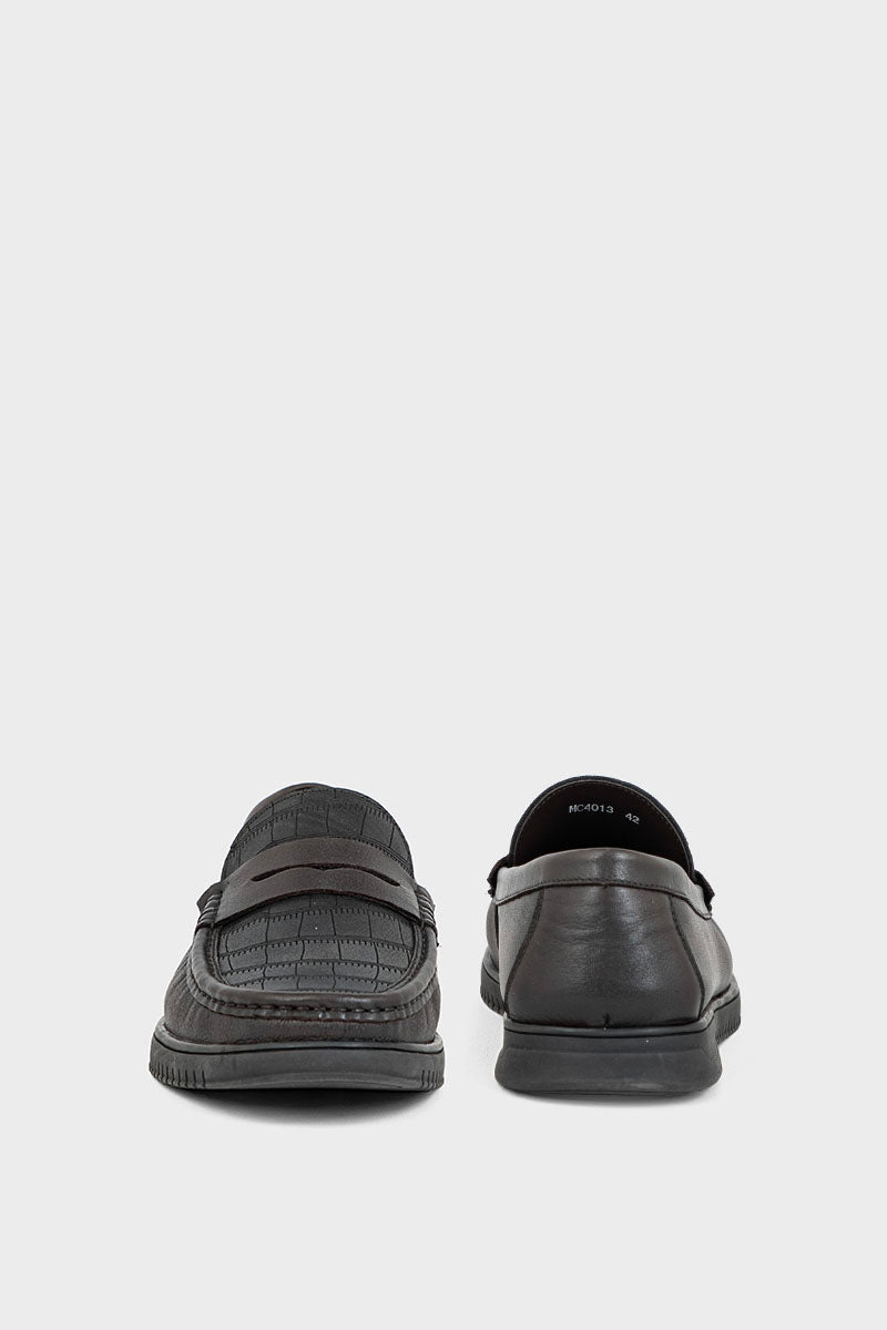 Men Casual Moccasin MC4013-Brown