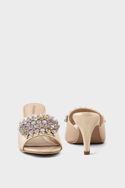 Party Wear Slip On IP0060-Golden