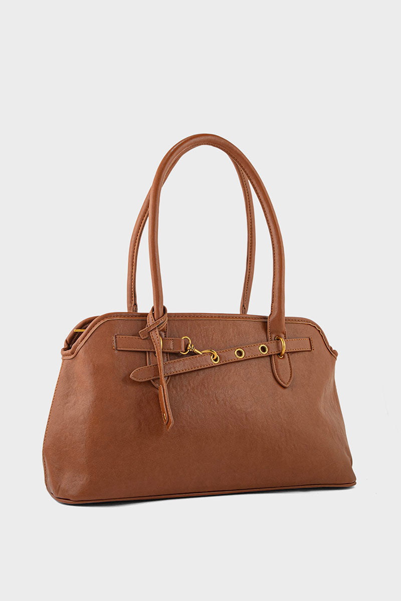 Satchel Shoulder Bags BH0154-Brown