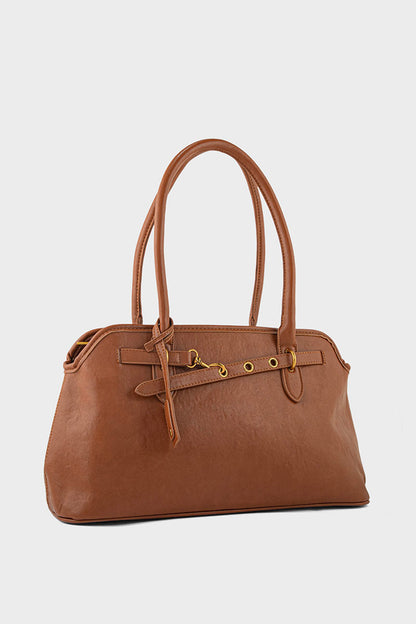 Satchel Shoulder Bags BH0154-Brown