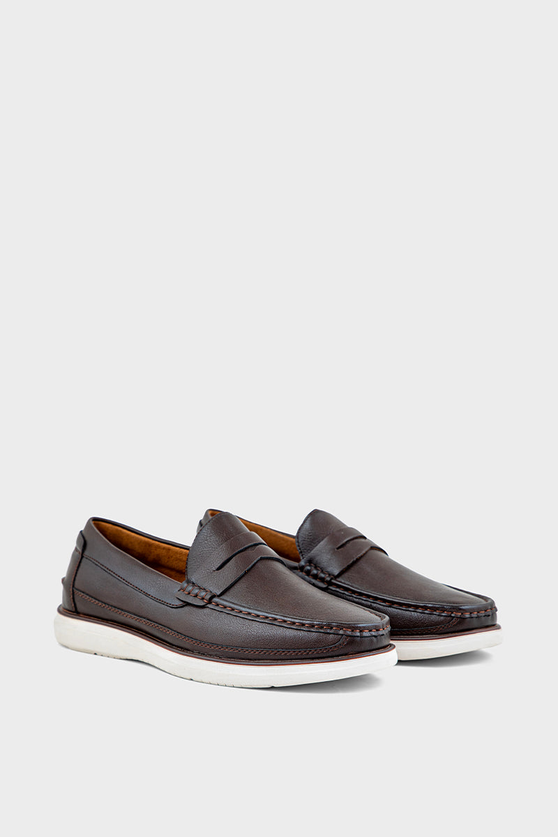 Men Casual Moccasin MC4044-Brown
