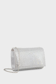 Party Wear Clutch BK4152-Silver
