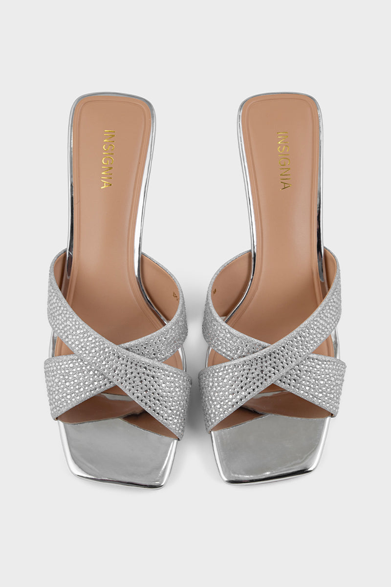 Party Wear Slip On IP0118-Silver