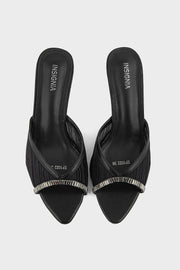 Party Wear Slip On IP0122-Black