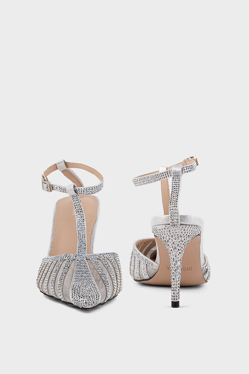 Party Wear Sling Back IP4026-Silver