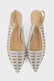 Party Wear Slip On IP2062-Silver