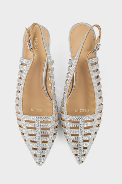 Party Wear Slip On IP2062-Silver