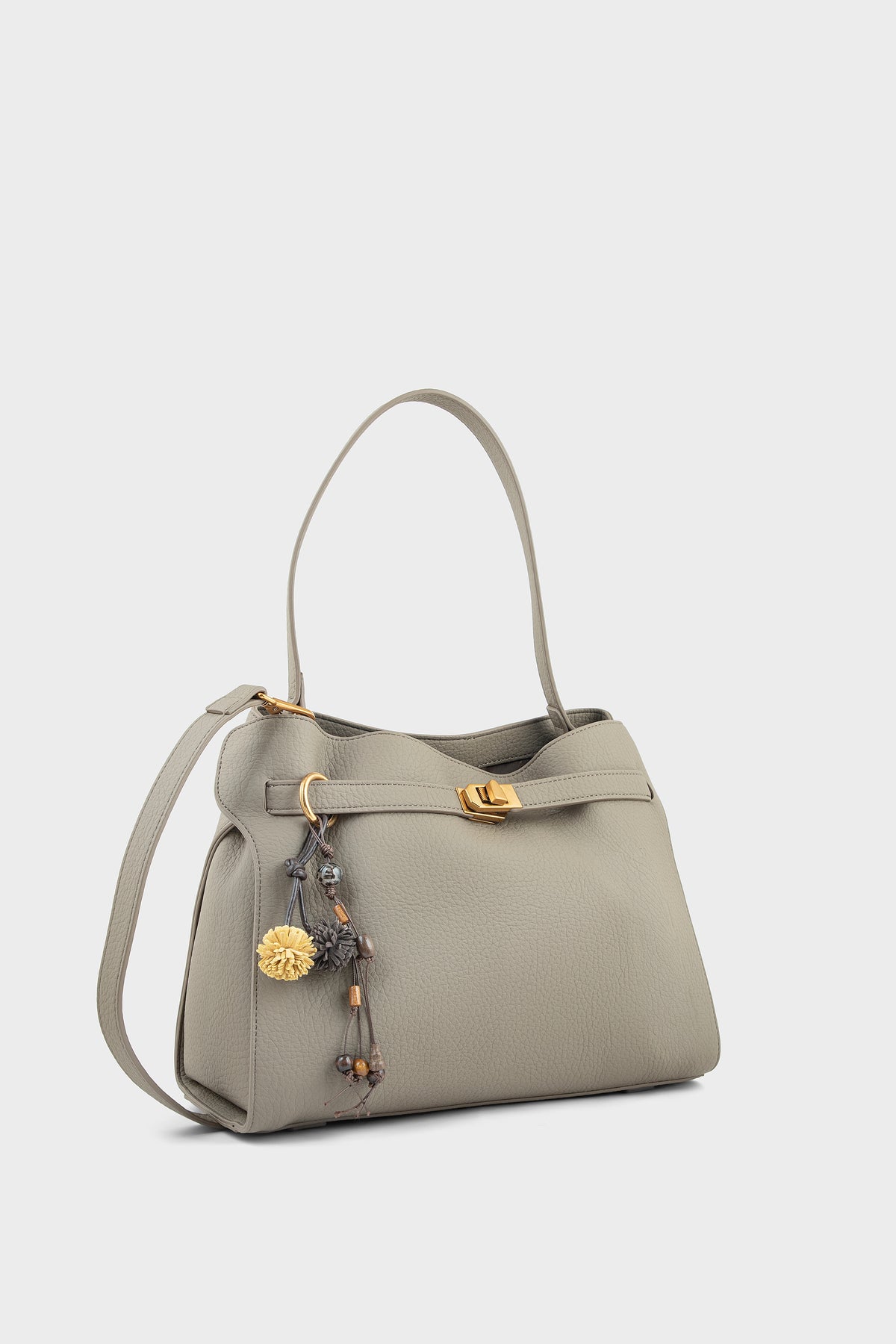 Tote Hand Bags BS2358-Khaki
