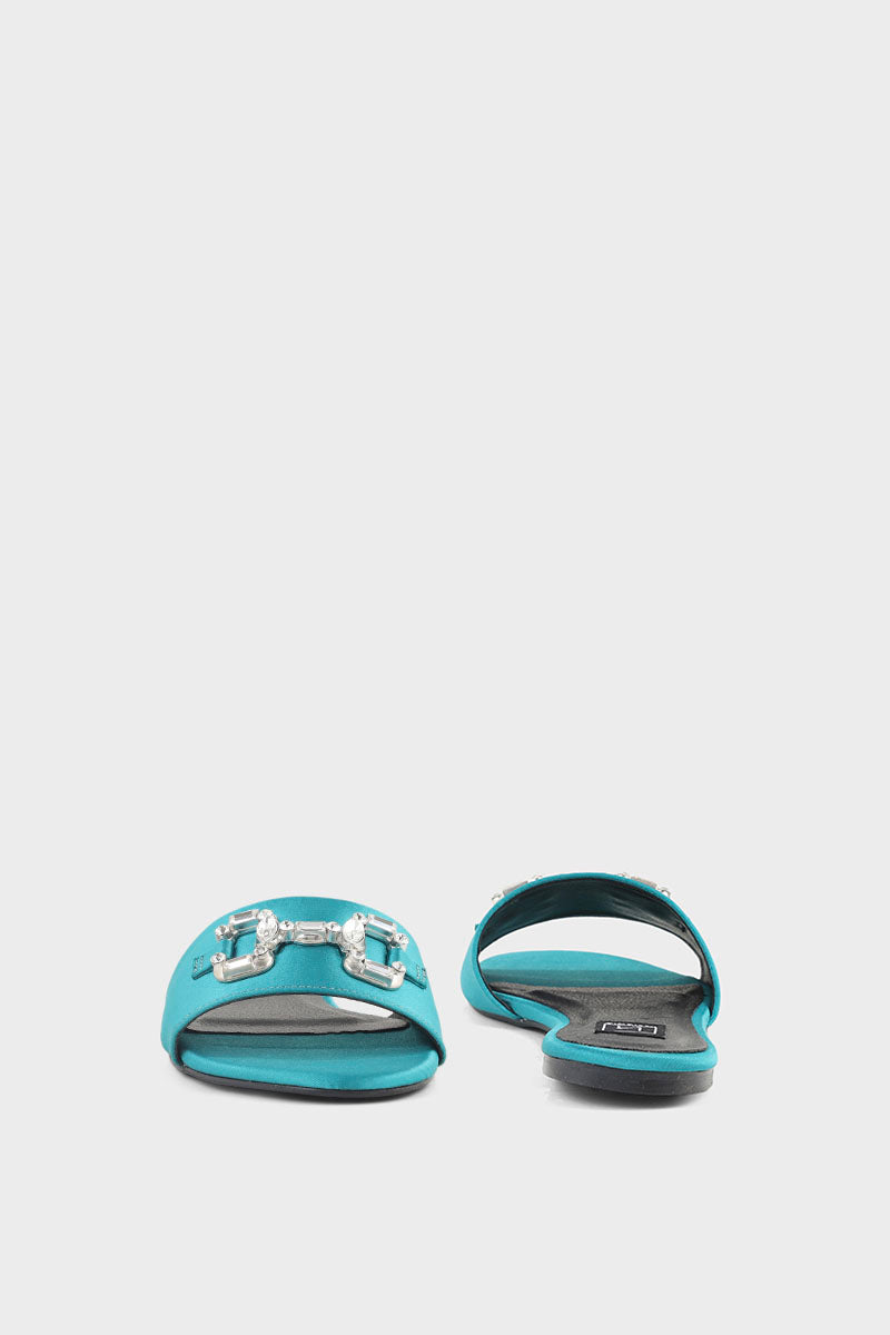 Formal Slip On IF0008-Teal Green