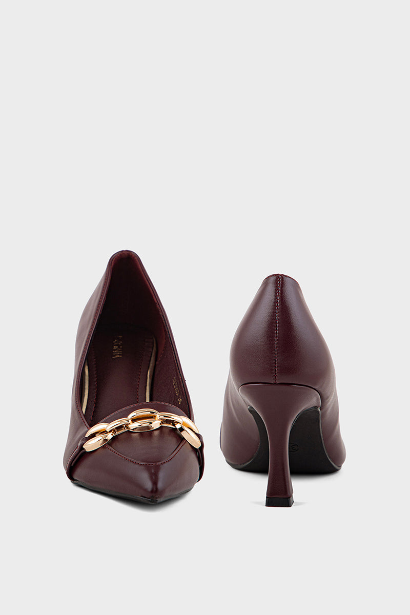 Formal Court Shoes IF5069-Maroon