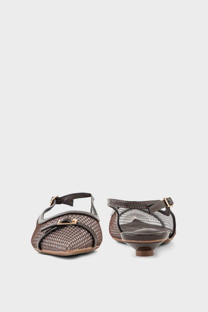 Formal Sling Back IF4046-Coffee
