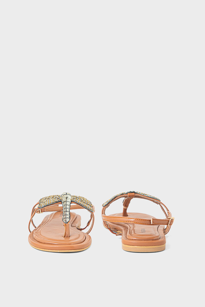 Casual Thong IC3005-Tan