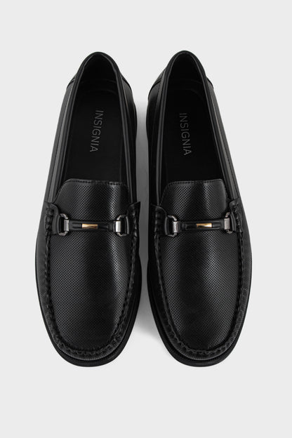 Men Casual Driving Mocs MC4040-Black