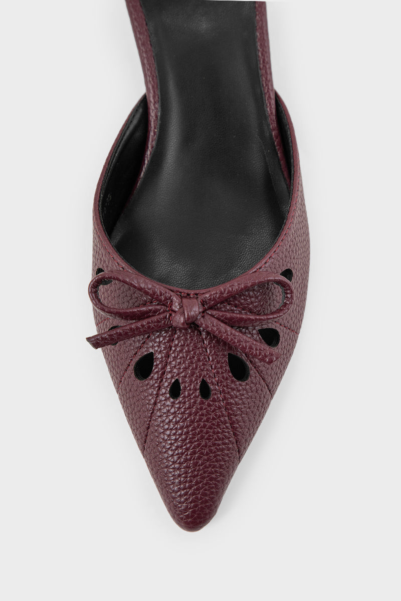 Formal Sling Back IF4070-Maroon