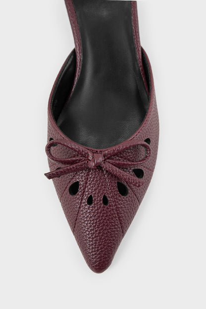 Formal Sling Back IF4070-Maroon