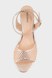 Party Wear Slip On IP2071-Rose Gold