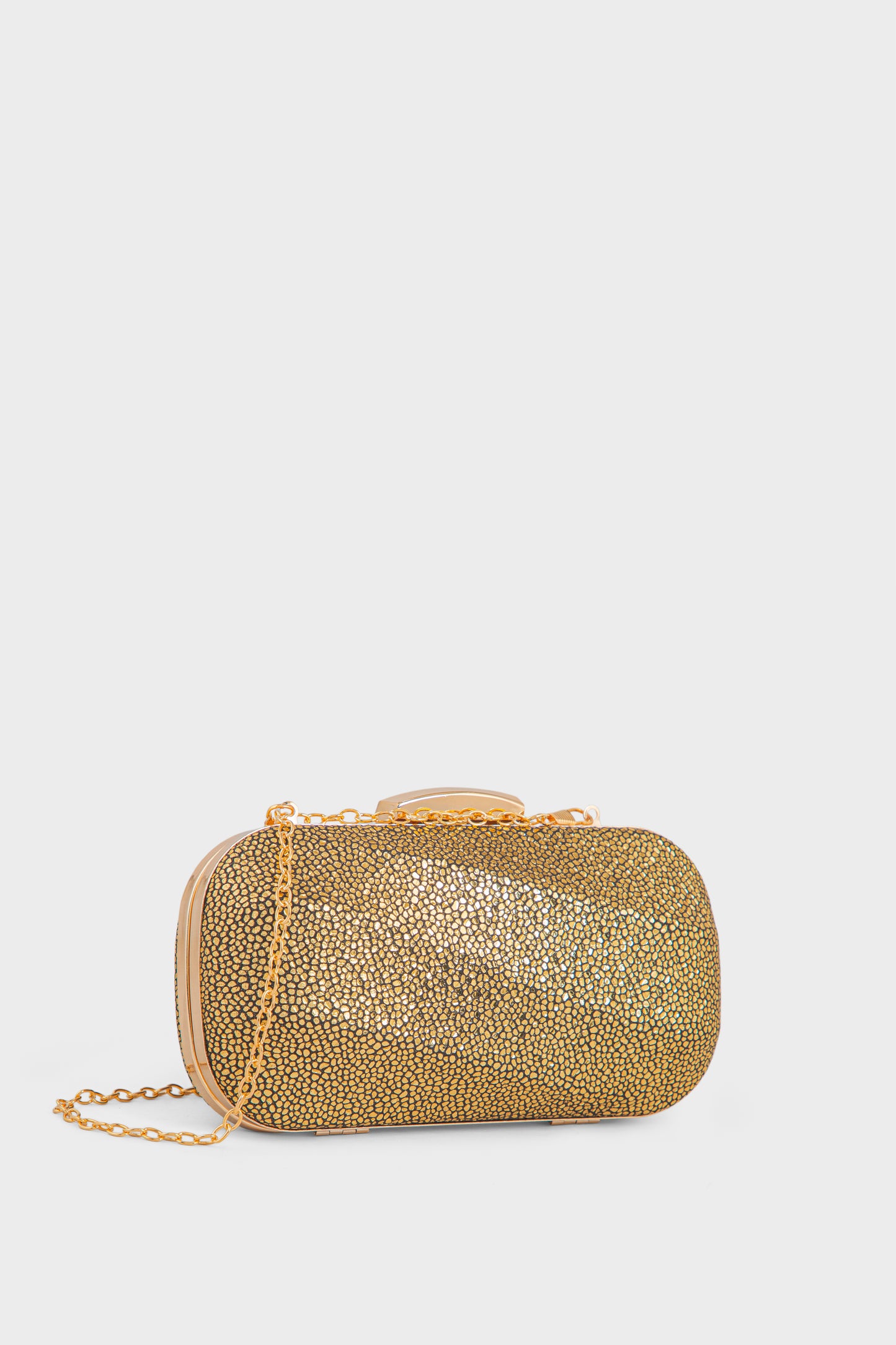 Party Wear Clutch BK4145-Gold