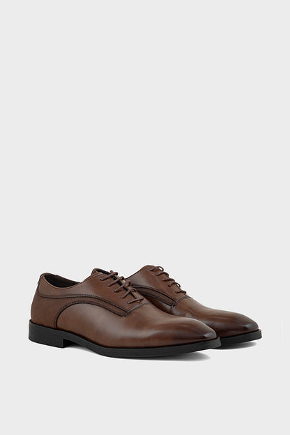 Men Formal Oxford MF8010-Brown