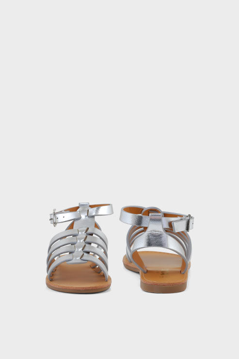 Girls Casual Sandal GQ1008-Silver