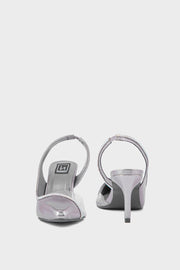 Party Wear Sling Back IP4009-Pewter