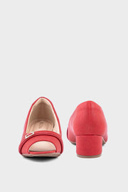 Formal Peep Toes IF3505-Maroon
