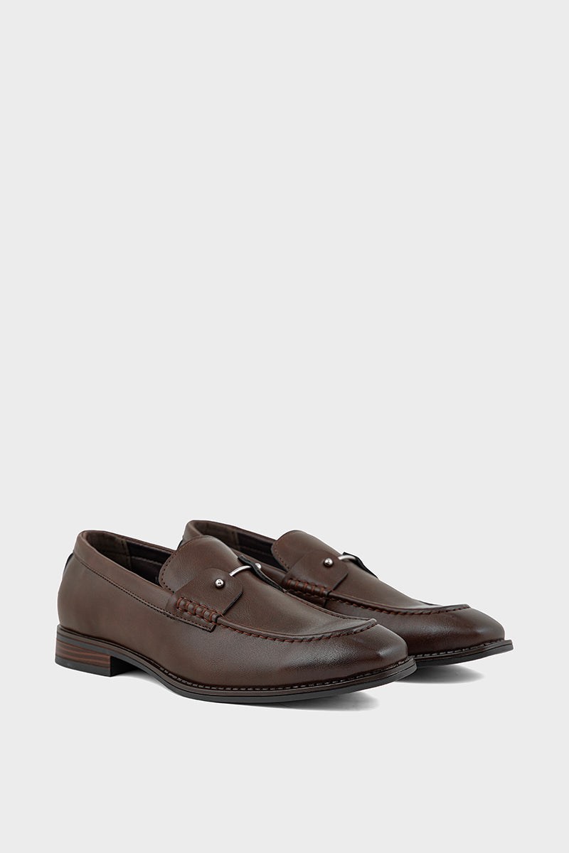 Men Formal Loafers MF7056-Brown