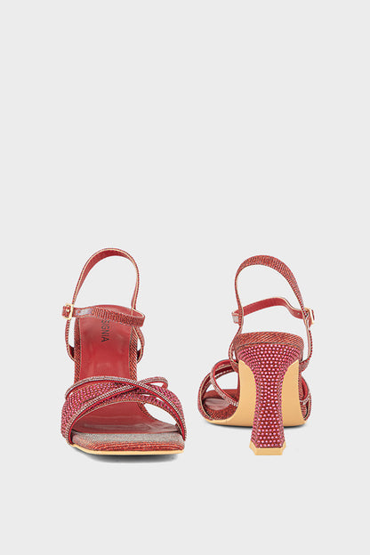 Party Wear Sandal IP2035-Maroon