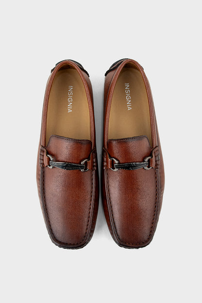 Men Casual Moccasin MC4052-Coffee