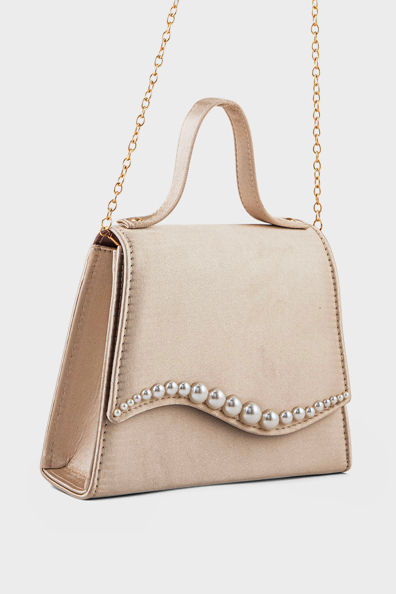 Satchel Shoulder Bags BH0158-Beige