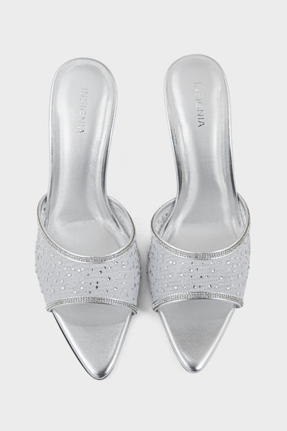 Party Wear Slip On IP0110-Silver