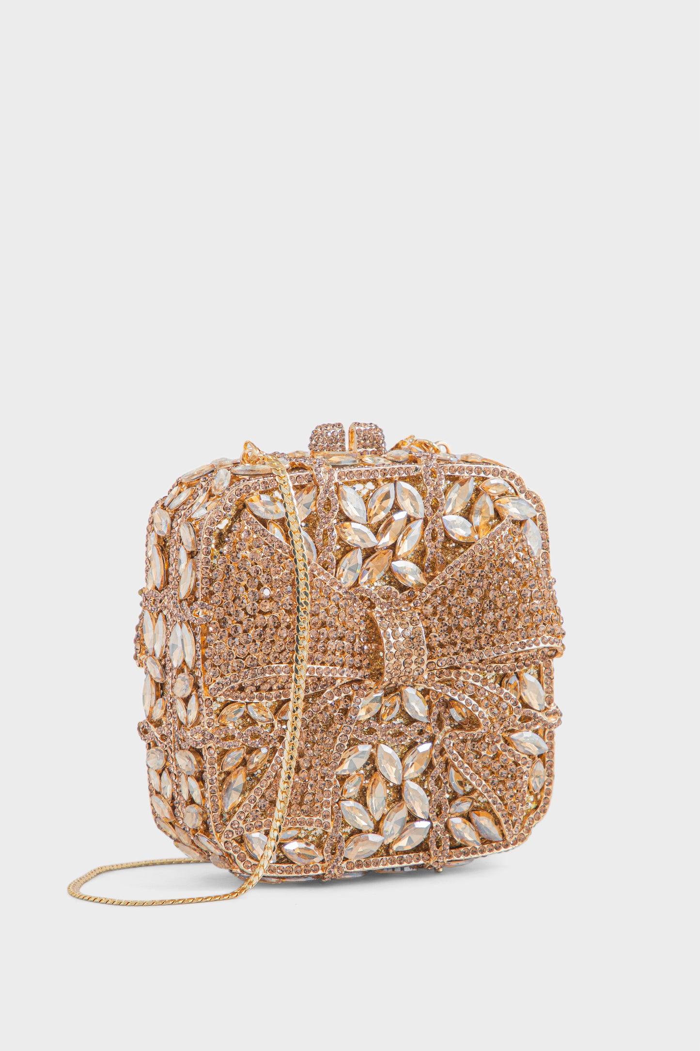 Party Wear Clutch BK4061-Gold