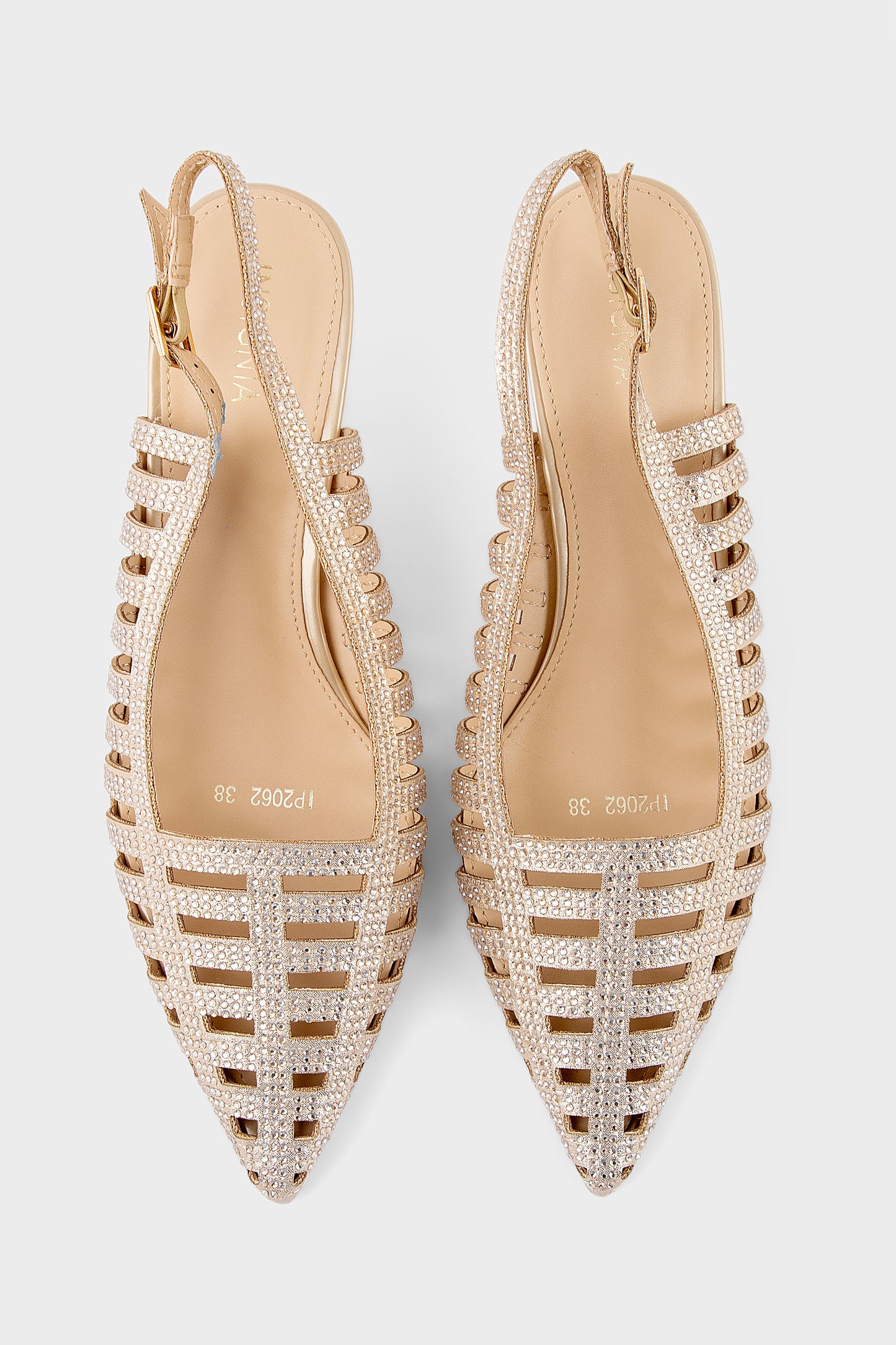 Party Wear Sandal IP2062-Champagne