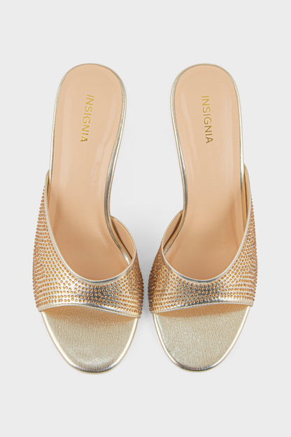 Party Wear Slip On IP0126-Gold