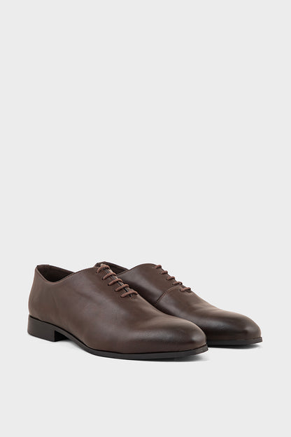 Men Formal Oxford MF8014-Dark Brown