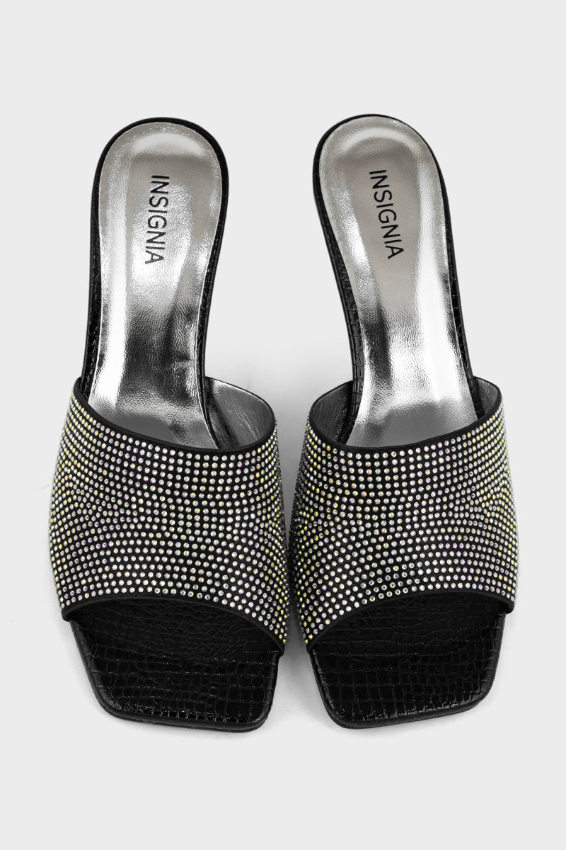 Party Wear Slip On IP0124-Black