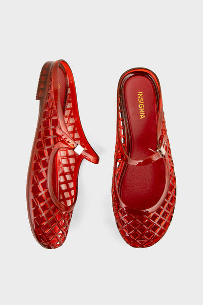 Casual Flip Flop IL6001-Maroon
