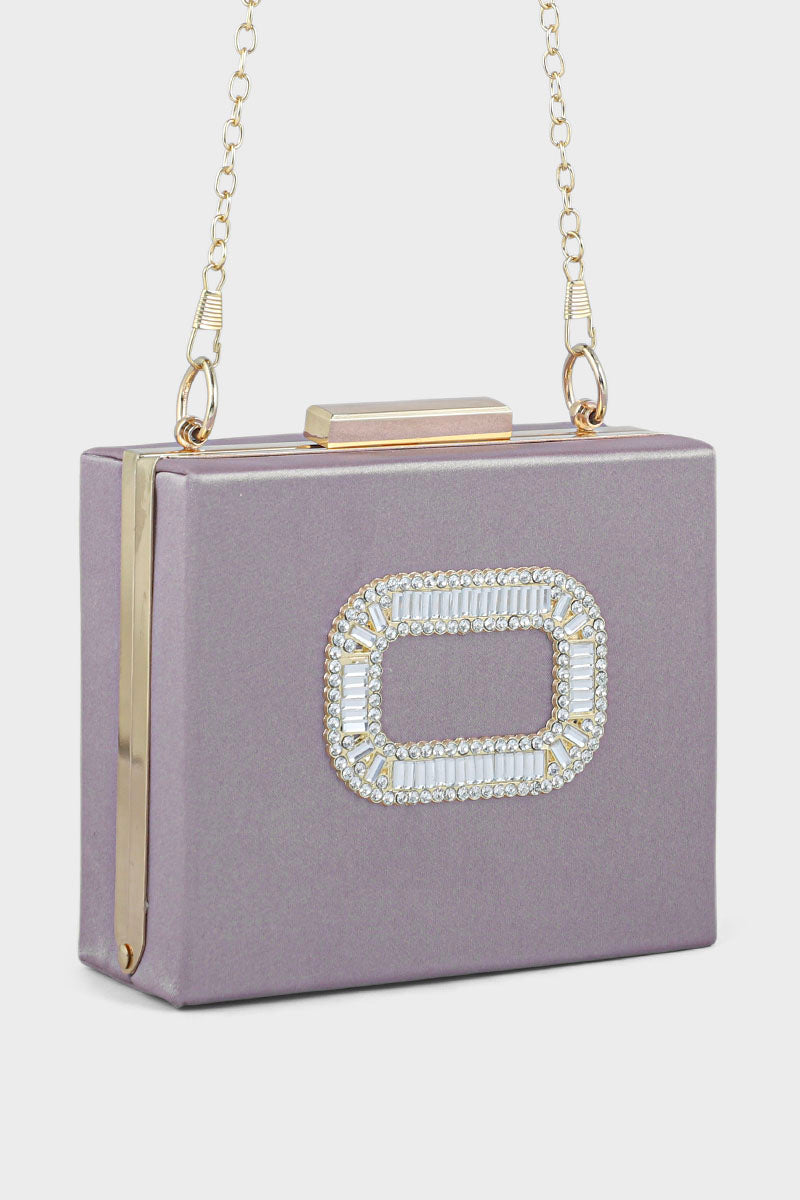 Party Wear Clutch BK4049-Mauve