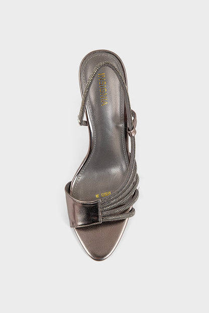 Party Wear Sandal IP2073-Pewter