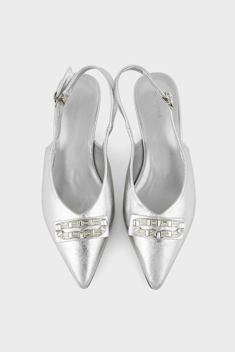 Formal Sling Back IF4068-Silver