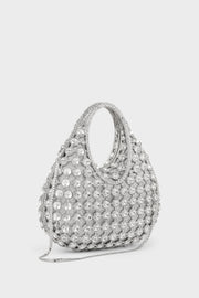 Party Wear Clutch BK4160-Silver