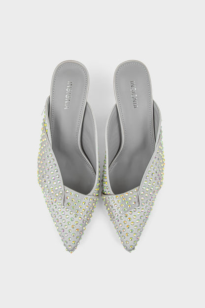 Party Wear Mule IP8516-Grey