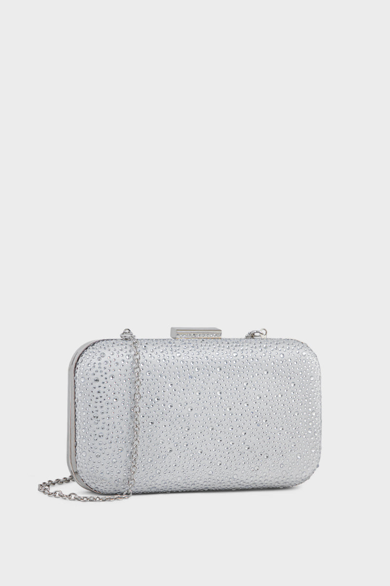 Party Wear Clutch BK4130-White