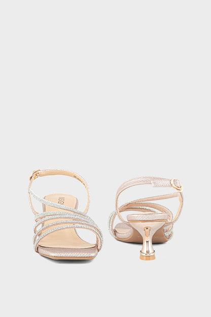 Party Wear Sandal IP2033-Champagne