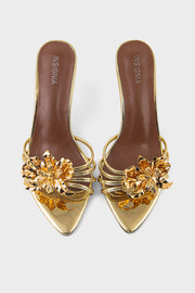 Party Wear Slip On IP0095-Gold