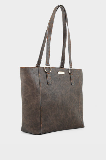 Tote Hand Bags BS2149-Brown