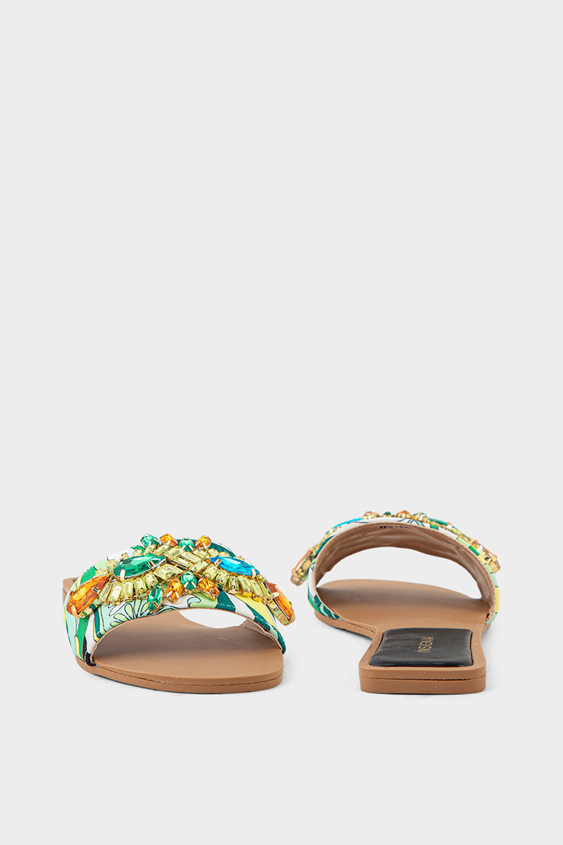 Formal Slip On IF0139-Green