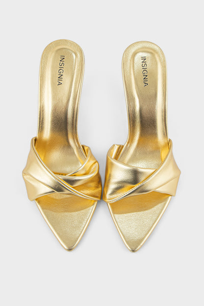 Party Wear Slip On Ip0073-Gold