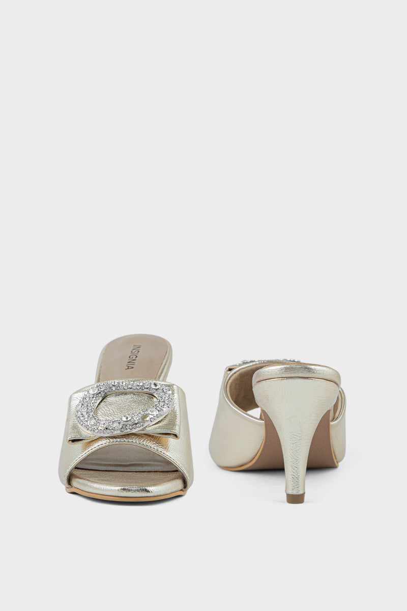 Party Wear Slip On IP0081-Gold