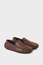 Men Casual Moccasin MC4042-Coffee